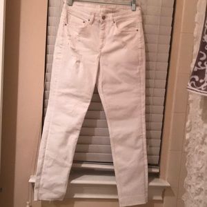 Cotton On Slim Boyfriend Jeans White (Size 27)